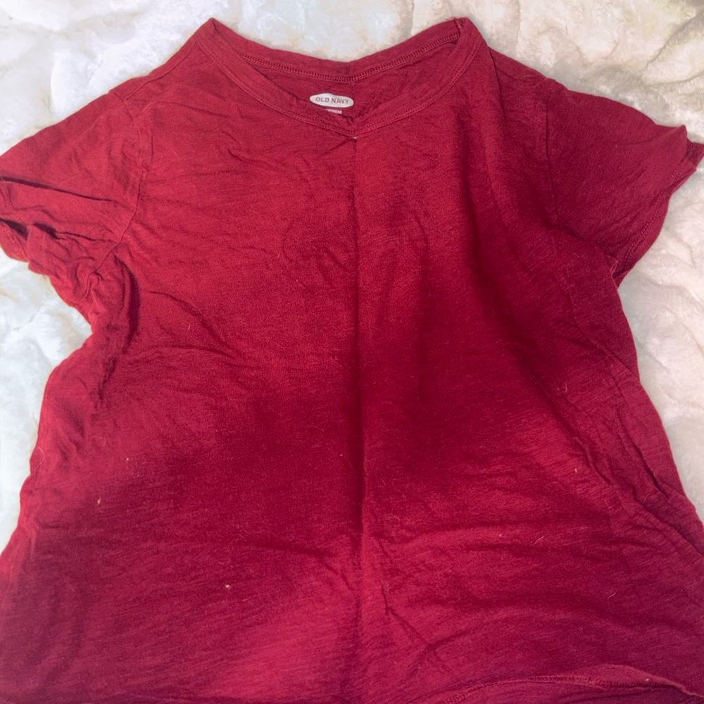 Old Navy Women's Red Top
